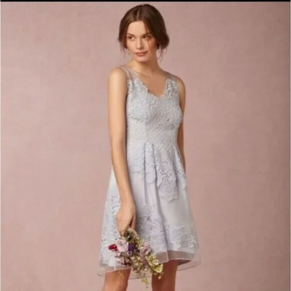 satin mini dress lace Satin Corset Flare Mini Dress White / Small main image 0